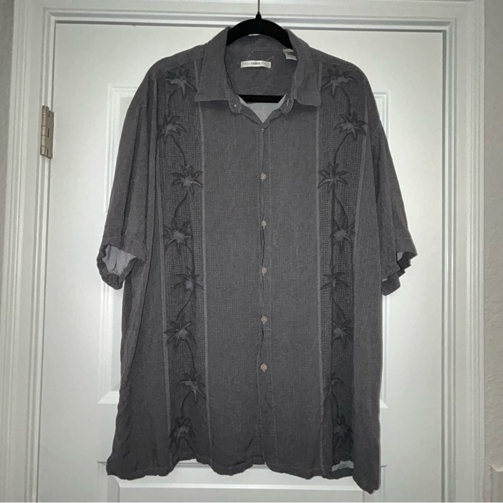 Campia Moda Button Front Short Sleeve Shirt